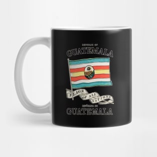 Vintage Guatemala Country Flag Mug